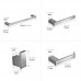 FLG SUS 304 Stainless Steel Coat Hook Single Towel/Robe Clothes Hook Bath Kitchen Garage Heavy Duty Contemporary Hotel Style Wall Mounted  Brushed Nickel - B07D34J51B